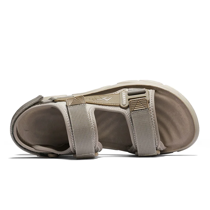 Man Open Toe Sports Sandals Non-Slip Men's Adjustable Straps Outdoor Summer Walking Sandals Lightweight_voghion.com