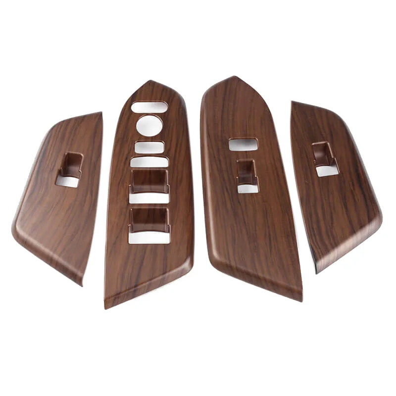 

Для Honda CRV CR-V 2017-2020, покрытие панели переключателя с отделкой под дерево персикового цвета 4P (без подогрева заднего сиденья