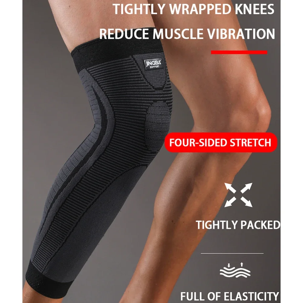 Sport Full Leg Compression Sleeves Knee Support