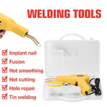  KKMOON Hot Staplers Machine Staple PVC Repairing Machine Handy Welders Garage Tools Car Bumpers Repairing Stapler Welding Tool 