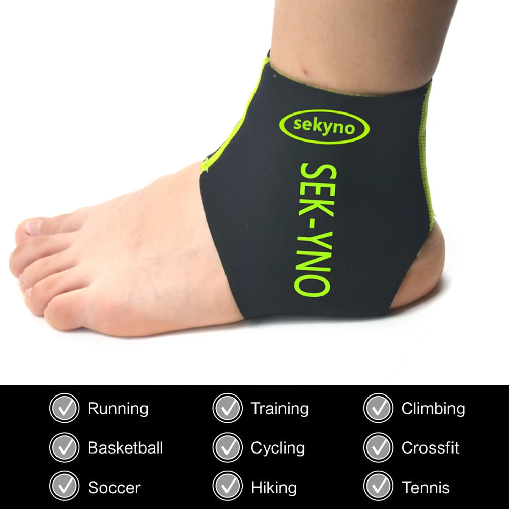 Ankle socks Ankle support Compression socks Ankle straps Fitness ankle straps Ankle support brace Ankle wrist cuffs 1Pcs Ankle Sleeve Support Brace Swell Reduce Stabilize Pain Relief Strains Joint Exercise Compress Socks Arch Foot Recovery