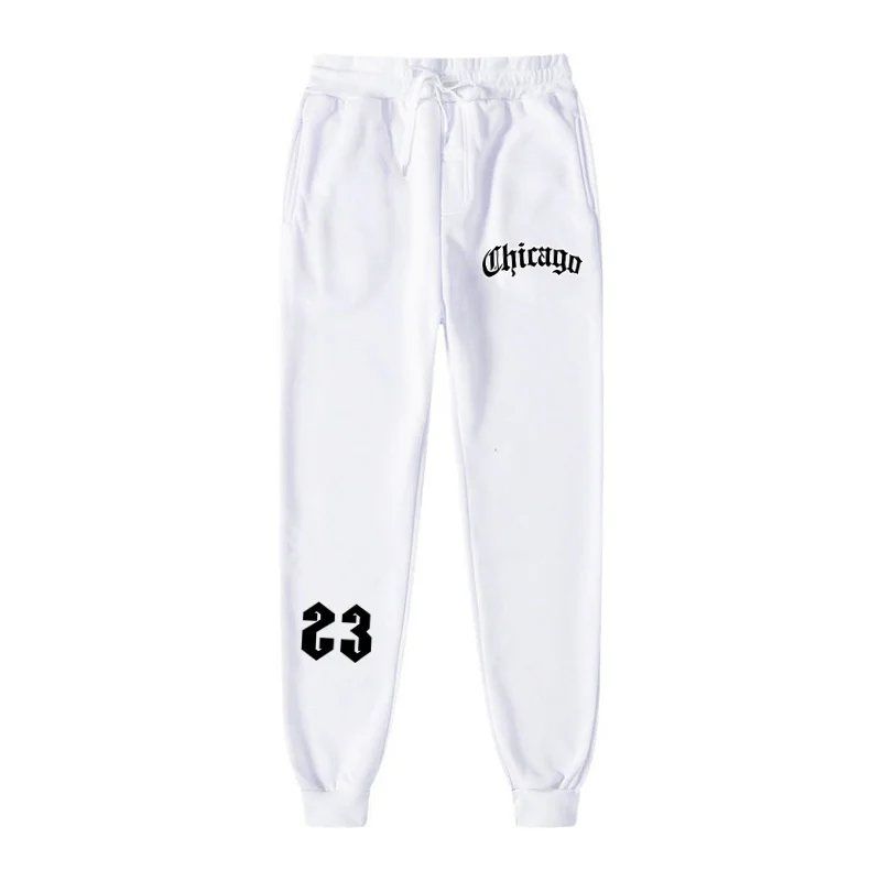 Men's Pants Autumn and Winter Men's Casual Pants Fleece Sweatpants Drawstring Running Sweatpants S-3XL Jogging Pants 14 Colors 6