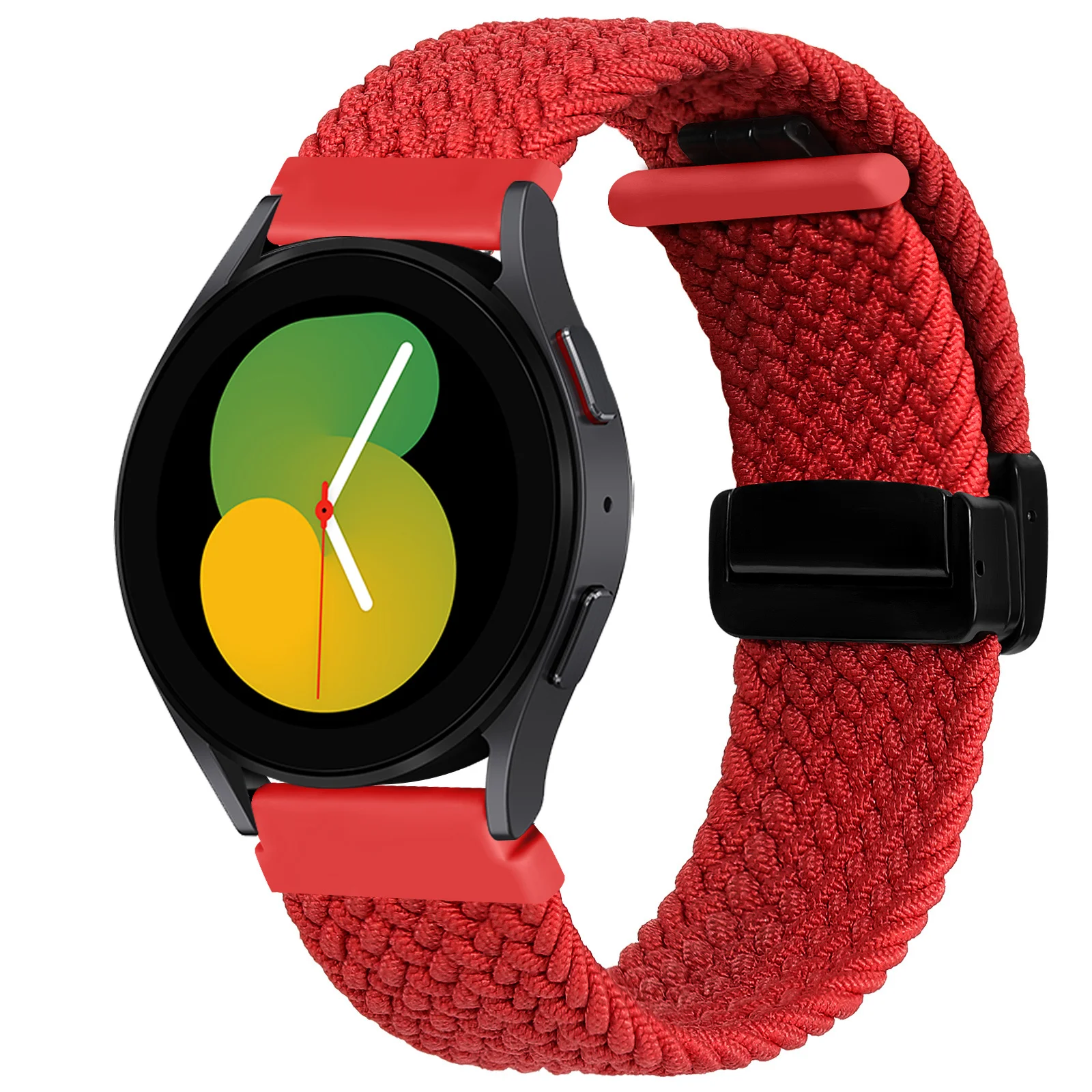 Magnetic Braided Bracelet Watch Strap, 20mm/22mm, Universal Compatibility