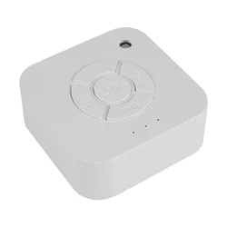 White Noise Machine with 15 Soothing Sounds - 38mm (White)
