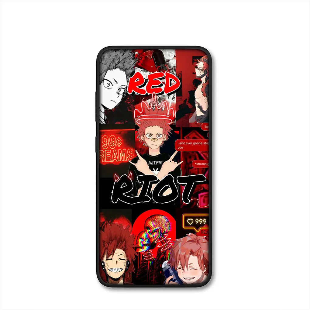 My Hero Academia Eijiro Kirishima Red Riot Phone Case