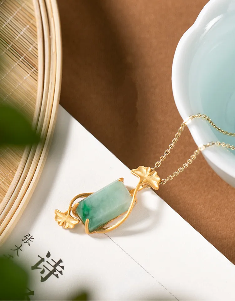 

Избыточная филигрань инкрустированная натуральным аквамарином 925 Серебряная подвеска Женская винтажная ручная работа для двора золото и серебро