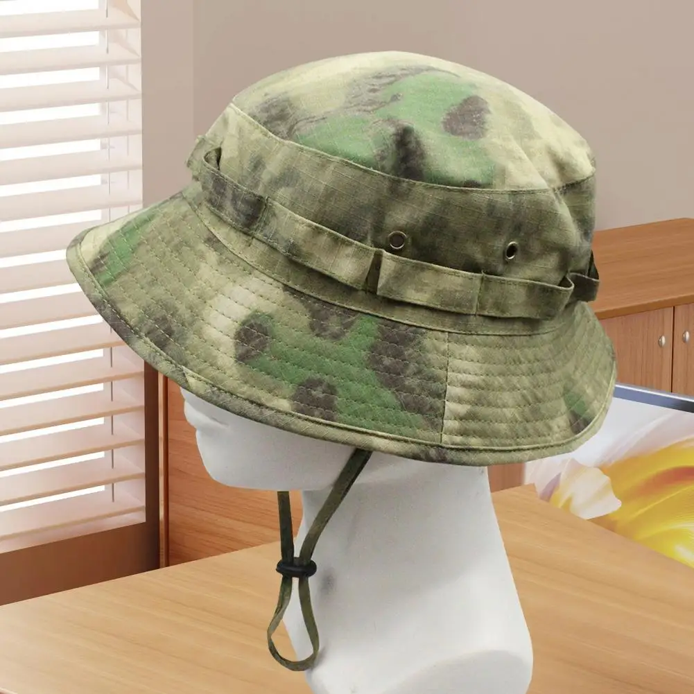 Boonie Hat Camouflage Field Combat Military Hunting Cap Summer Outdoor Fishing Hiking Camping Sports Hat camouflage hat camouflage cap