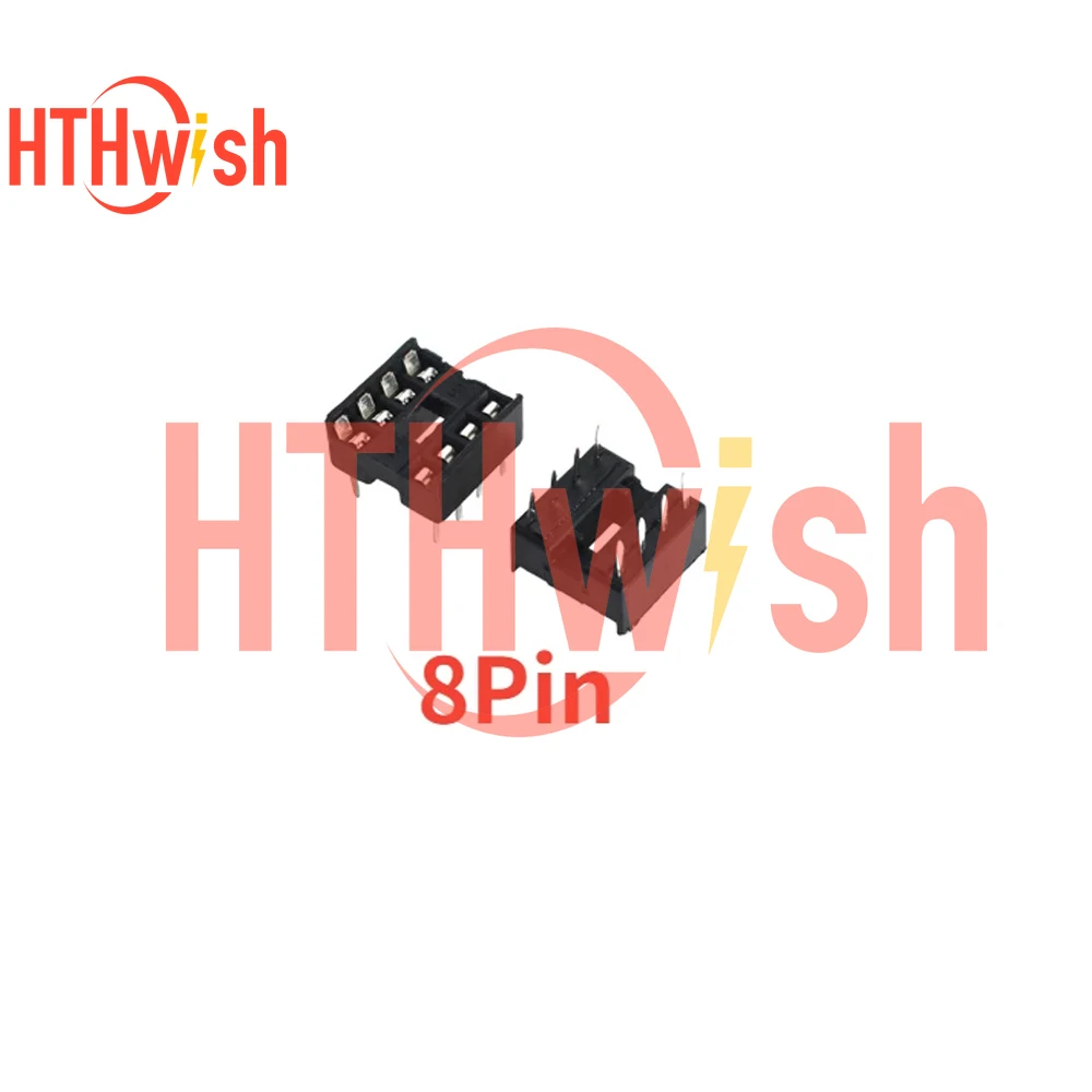 50-Pack Assorted DIP IC Socket Connectors