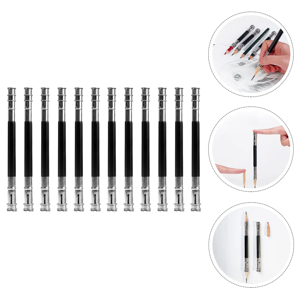 

12pcs Extenders Lengtheners Drawing Holders DIY Accessories