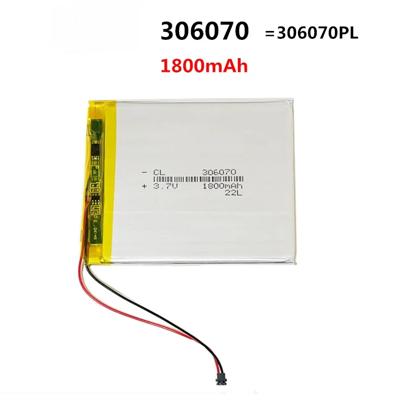 

306070PL 306070 1800mAh Battery For PocketBook 614 615 616 627 628 632 640 touch 2 HD lux 3 626 Plus 4G-15 4K-19 E628 R657 R659