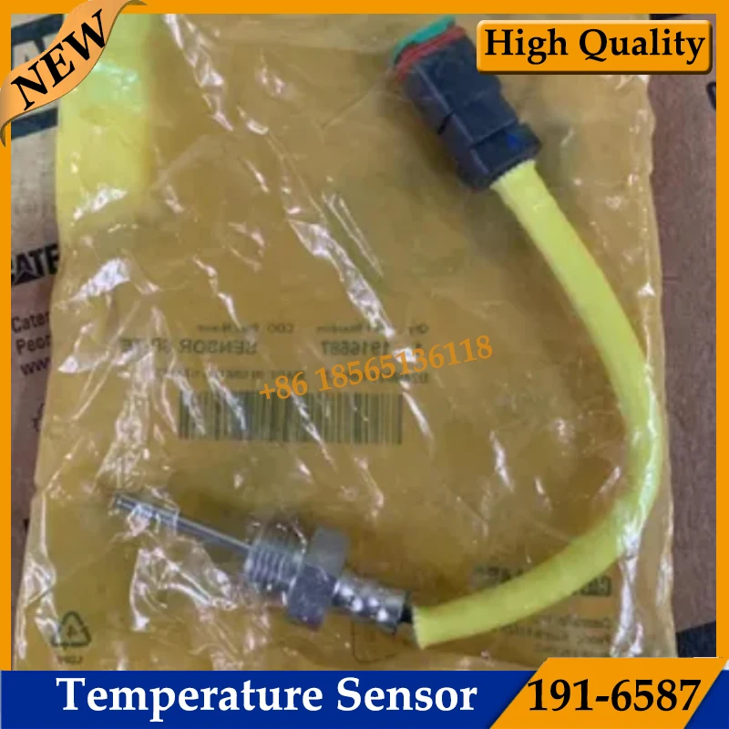 

3126 3126B Engine Coolant Temperature Sensor 191 6587 1916587 191-6587 for Caterpillar Excavator Parts