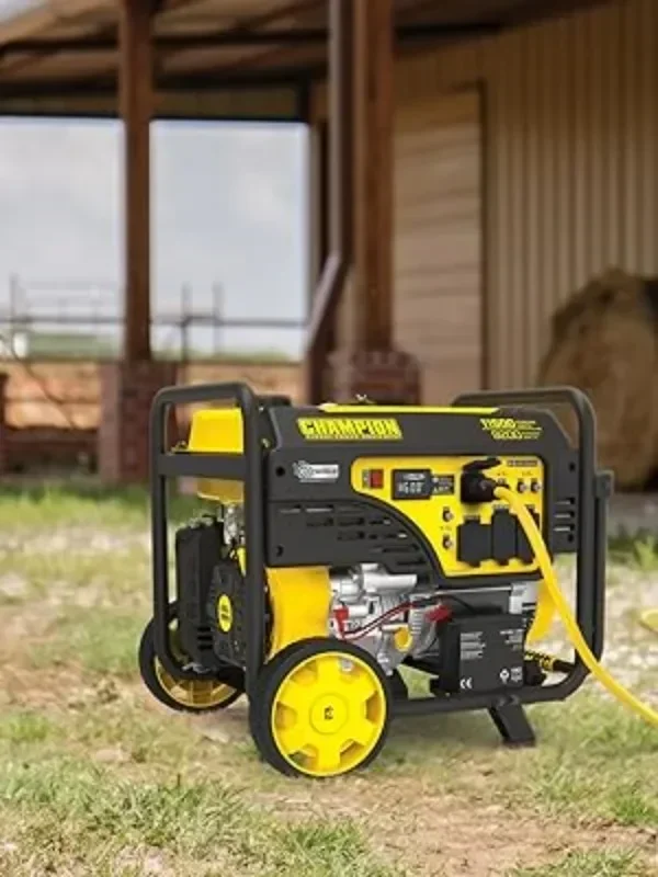 Description Picture 3 of item201110 11,500/9,200-Watt Electric Start Portable Generator with CO Shield,Yellow