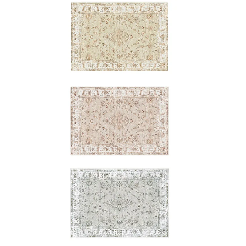 Persian Large Area Living Room carpet Comfortable Soft Bedroom Fluffy Rug Modern Home Decoration Aesthetics Coffee Table Rugs IG 6