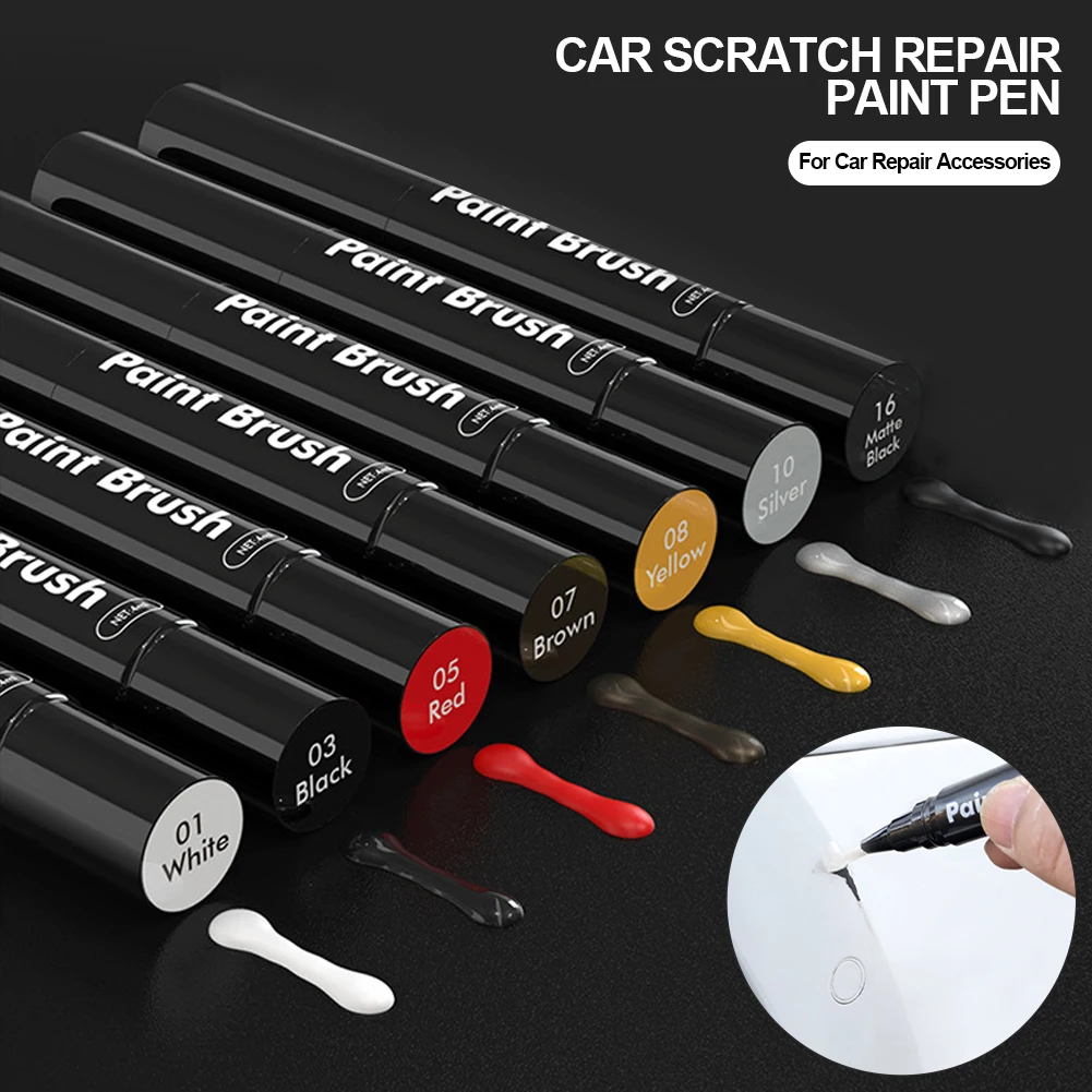 Car Touch Up Paint Pen Waterproof Auto Scratch Remover Pen Automobile