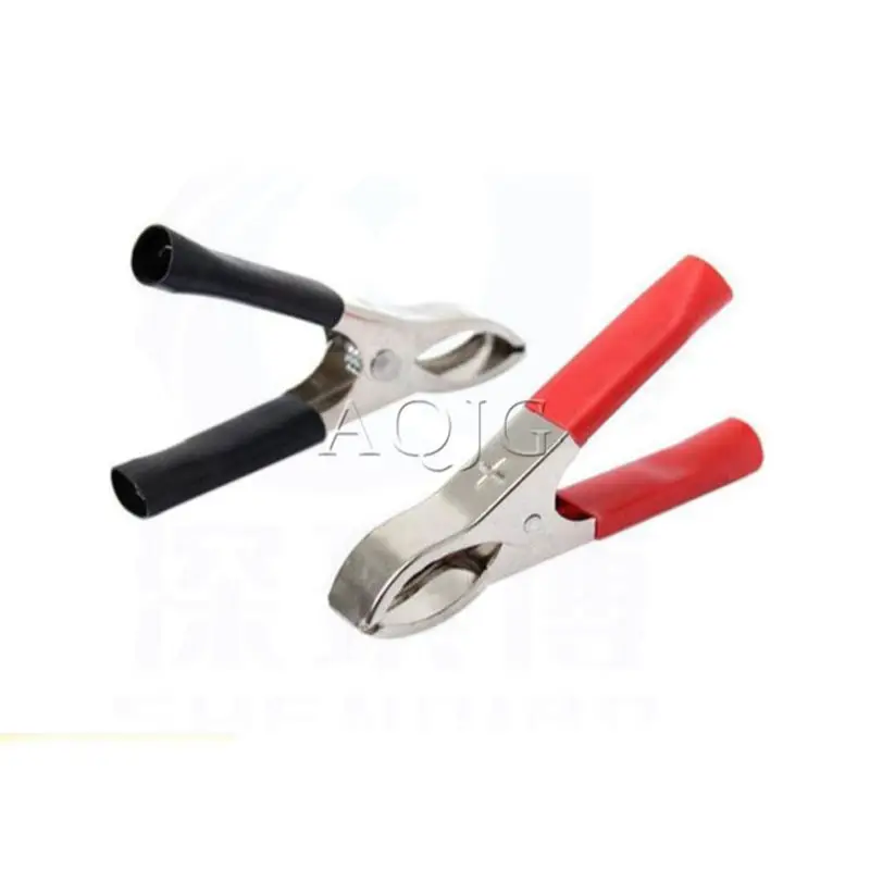 Nickel-Plated Iron Alligator Clips - 70mm, Red and Black, Strong Elastic, 30A Capacity Description Image.This Product Can Be Found With The Tag Names Automotive, Beauty Health, Computers Electronics, Fashion, Home Garden, Online shopping, Phones Accessories, Toys Sports, Weddings Events