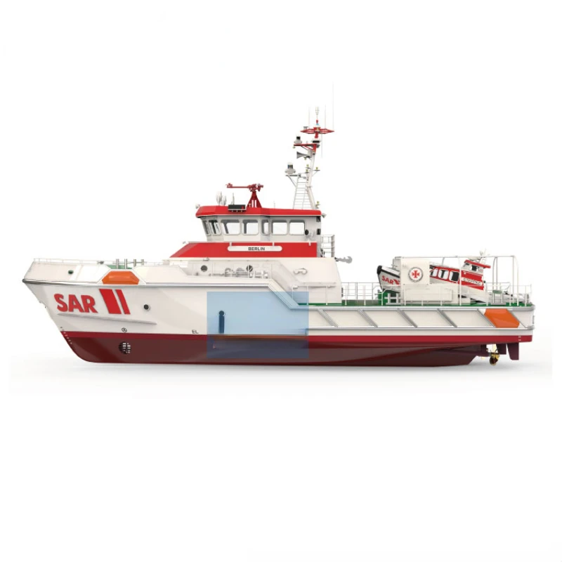

SK36 Berlin Ocean Rescue Ship Model DIY Assembly Kit RC Scale Boat Nautical Model