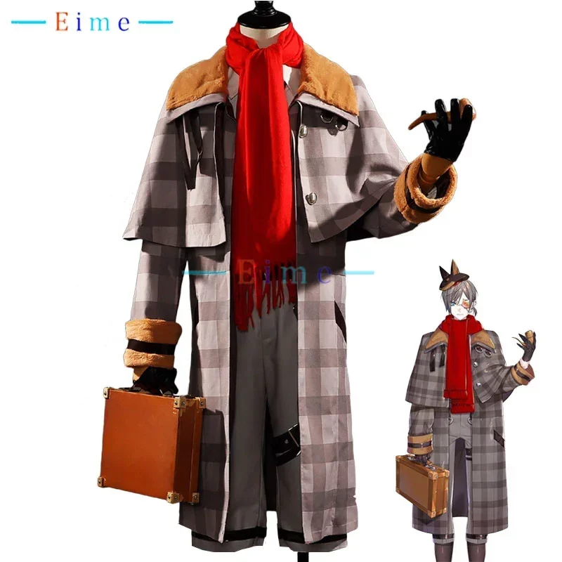 

Luxiem Mysta Rias Cosplay Costume Vtuber Cosplay Suit Coat Top Pants Anime Clothing Halloween Carnival Uniforms Custom Made