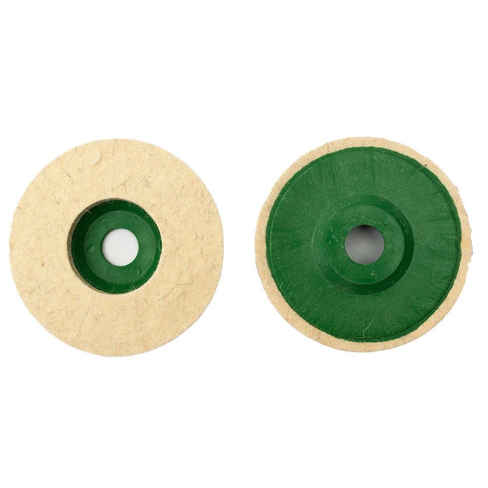 

4Pcs 125mm Wool Buffing Grinder Wheel Felt Polishing Glass Scratches Grinding Stainless Steel Polishing Disc Pad Set Tool