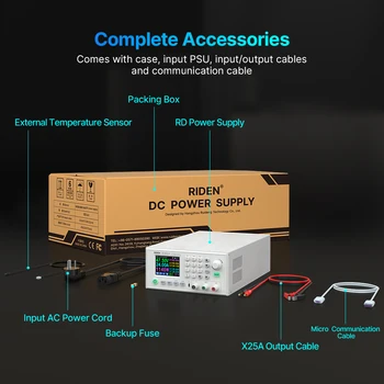 RD RD6024 Assembled Set 60V 24A digital control Stabilized AC to DC adjustable Voltage Lab Bench Power Supply 1140W 1440W