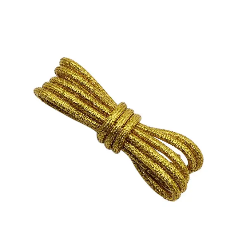 24 Farben Runde Gold- und Silberfarbene Glänzende Schnürsenkel für Sneaker, Sportschuhe und Stiefel, Schuhbänder, Schnürsenkel, Dropshipping – Detail 10