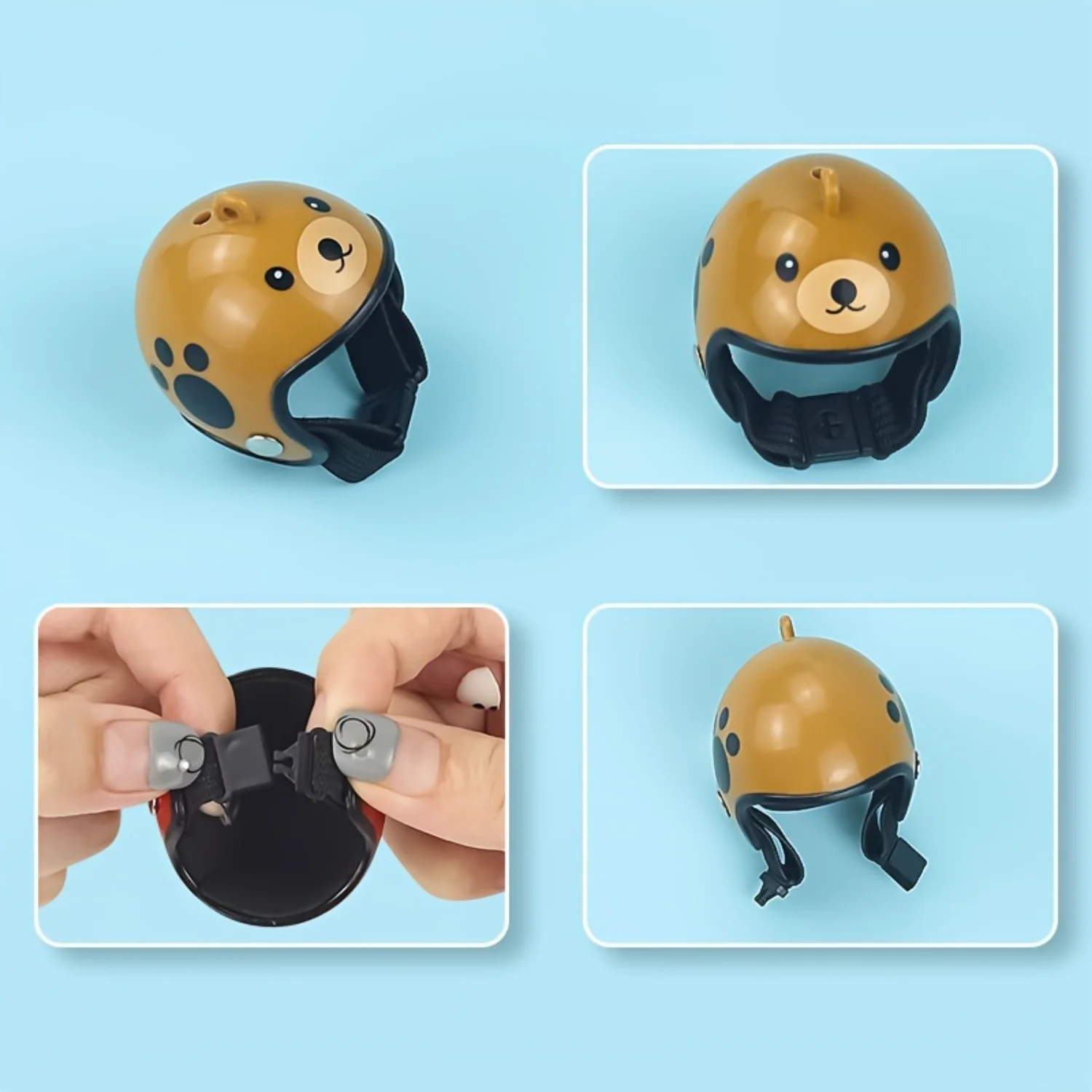 Creative Chicken Helmets Cross border New Product Protection Chicken Head Helmets Mother Hat Hat Headgear Pet Supplies