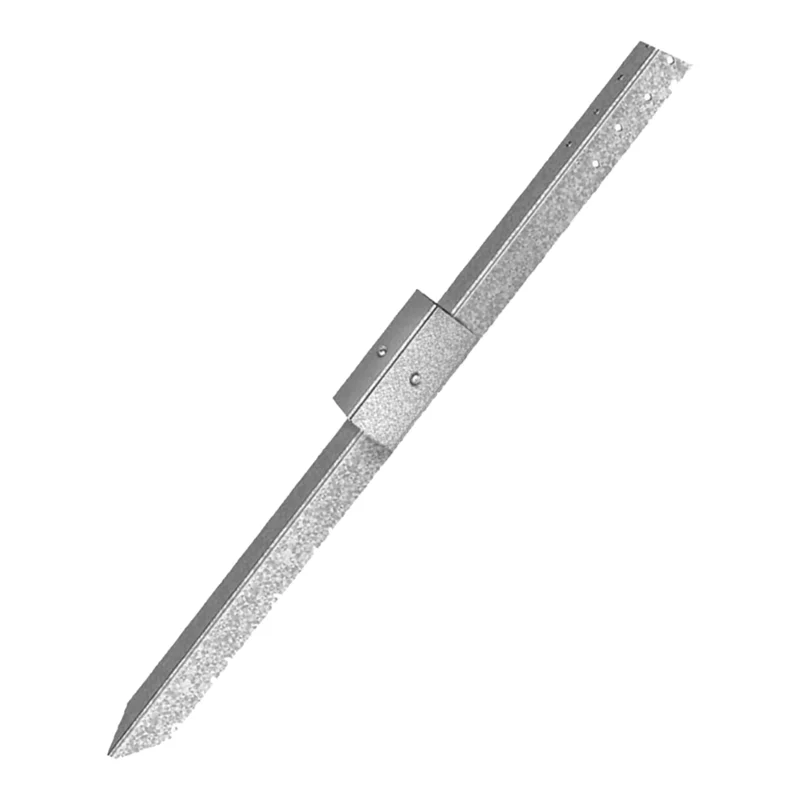 Post Anchors Heavy Duty Ground Stakes Thickened Barrier Bracket Repairing Accessories For Mailbox Reinforcement