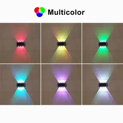 Waterproof Outdoor LED Solar Wall Lights - 8LED (Multicolor)