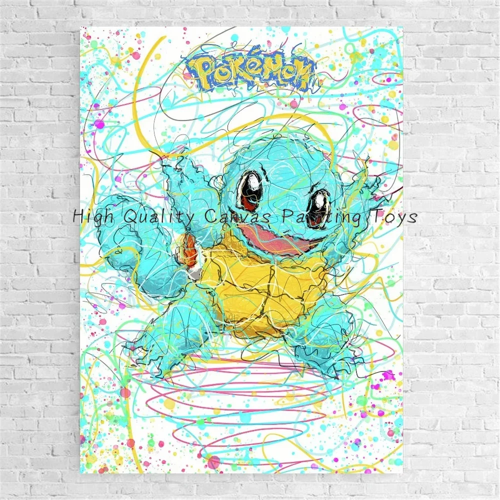 Affiche Décorative Pokémon Imperméable Et Résistante Aux Taches - Haute Définition Pour Salon, Chambre, Bureau - Cadre Non Inclus