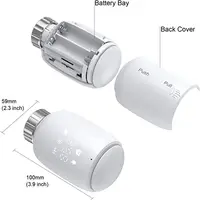 Smart Thermostatic Controller Radiator Head TRV Programmable Temperature Controller Alexa Google Home Voice Control Tuya Wifi - Image 6