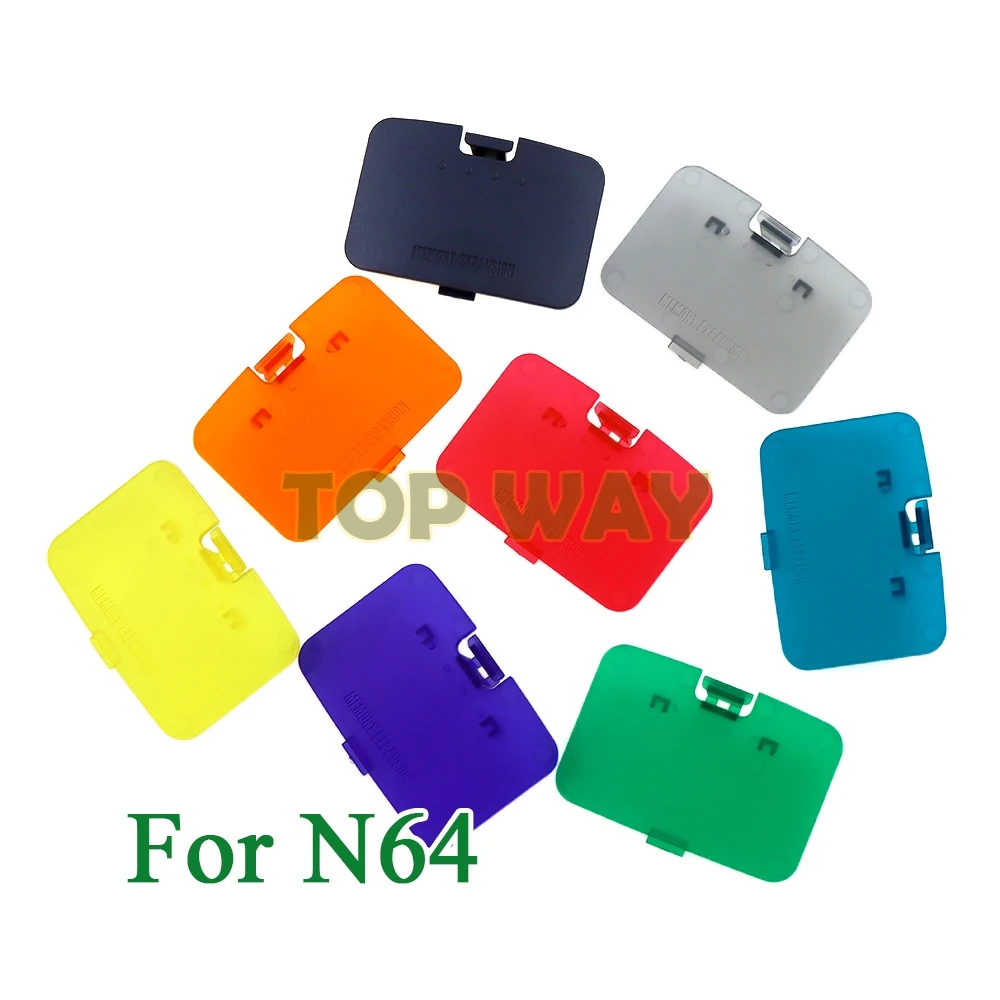 20 Pz Per N64 Door Cover Jumper Pak Coperchio Memory Expansion Pak Per Nintendo 64 Card Slot Cover Doors