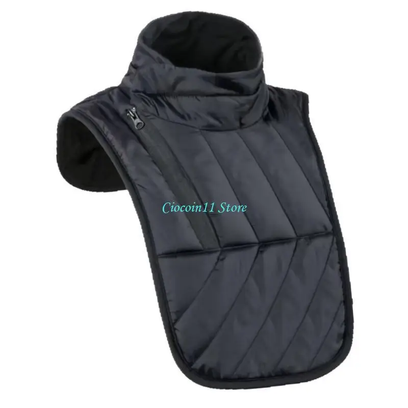 바이커를 위한 Y1UB 열 목 가슴 보호대 추운 날씨 방풍 열 온열 장치