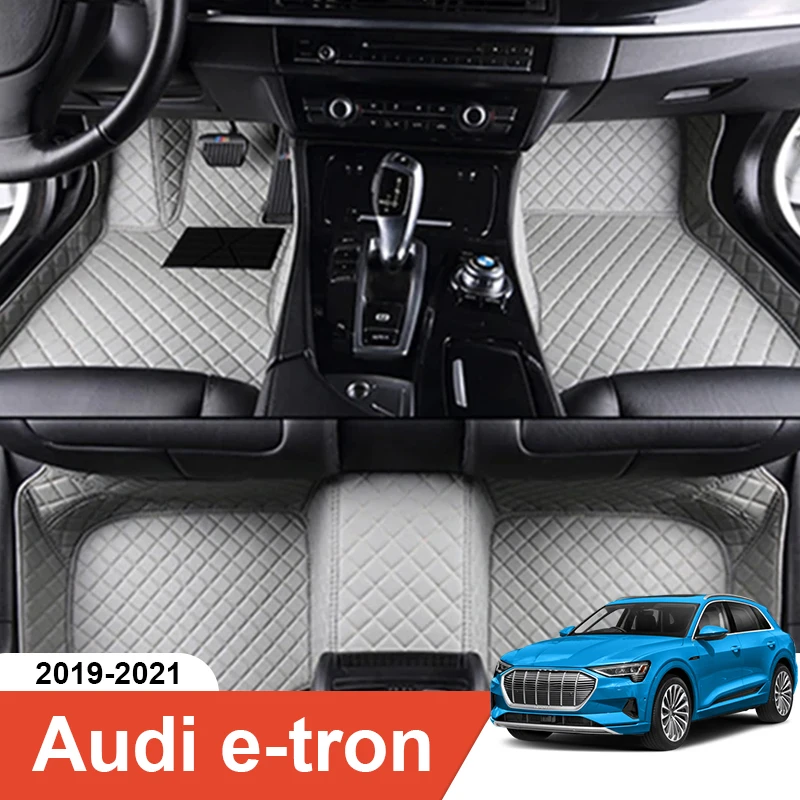 

Custom Fit Car Floor Mat for Audi e-tron 2019-2021 Accessories Interior ECO Thick Carpet Customize for Left and Right Drive