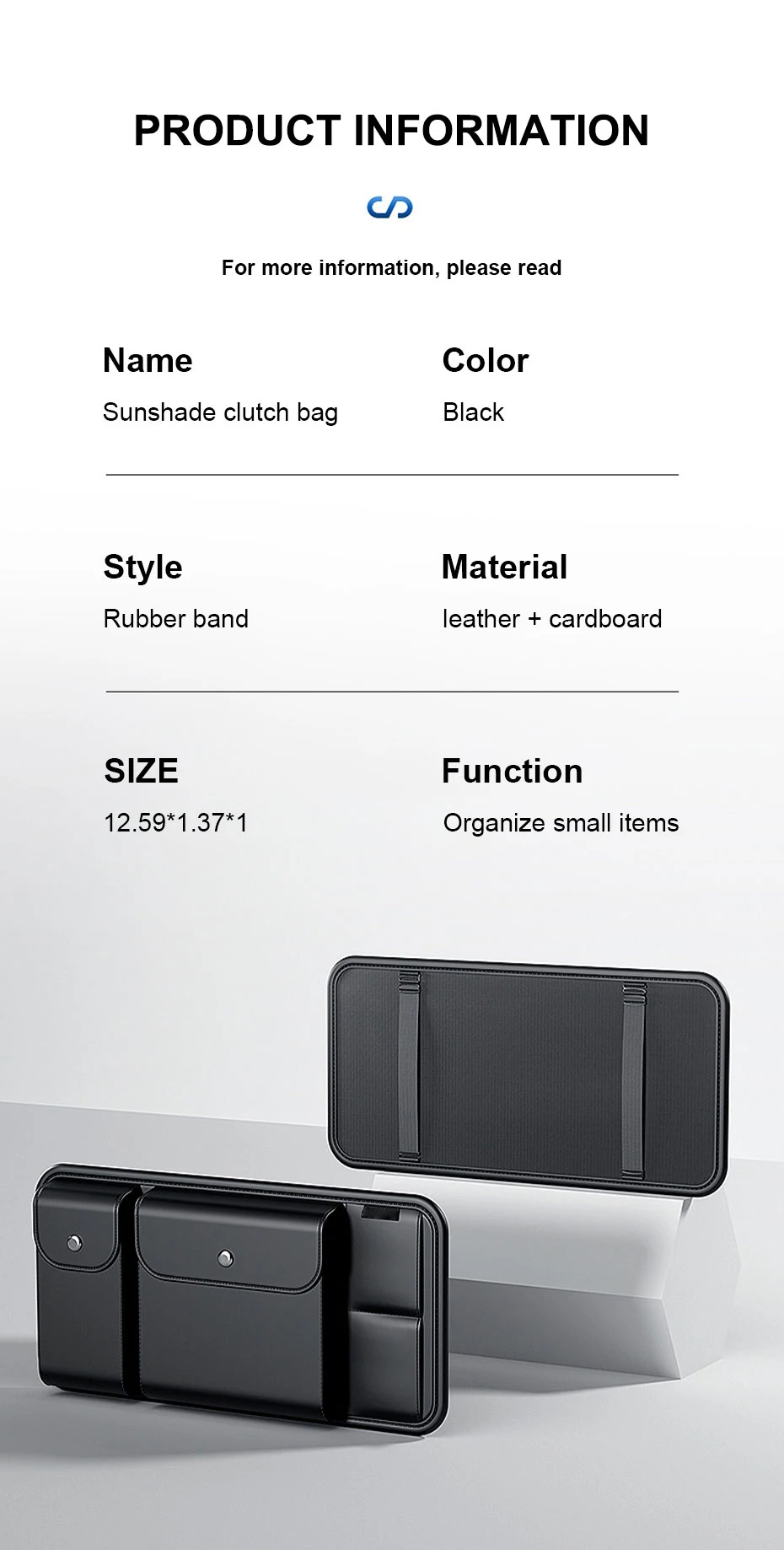 BLALION Car Sun Visor Organizer - Detail 14