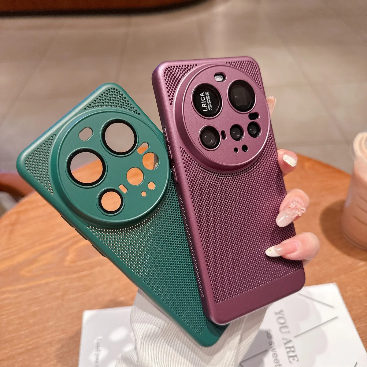 Enhanced Heat Dissipation Cooling Case with Camera Protector and Breathable Hard Cover