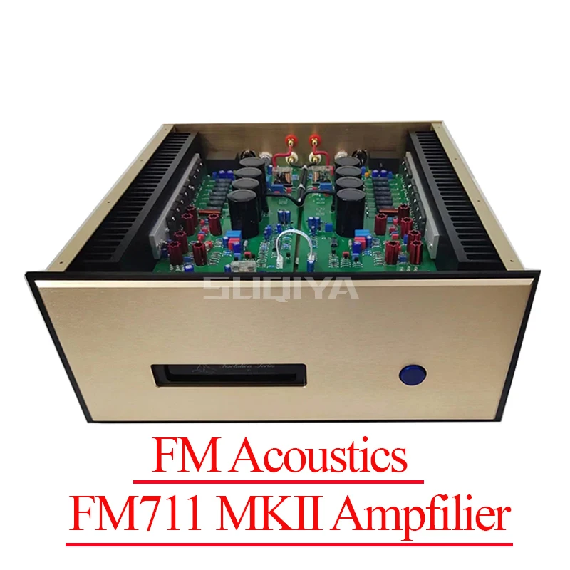 

Усилитель мощности SUQIYA FM711 MKII, класса AB, 250 Вт * 2, Hi-Fi Домашний высококлассный усилитель мощности 1:1, воспроизведение дБ
