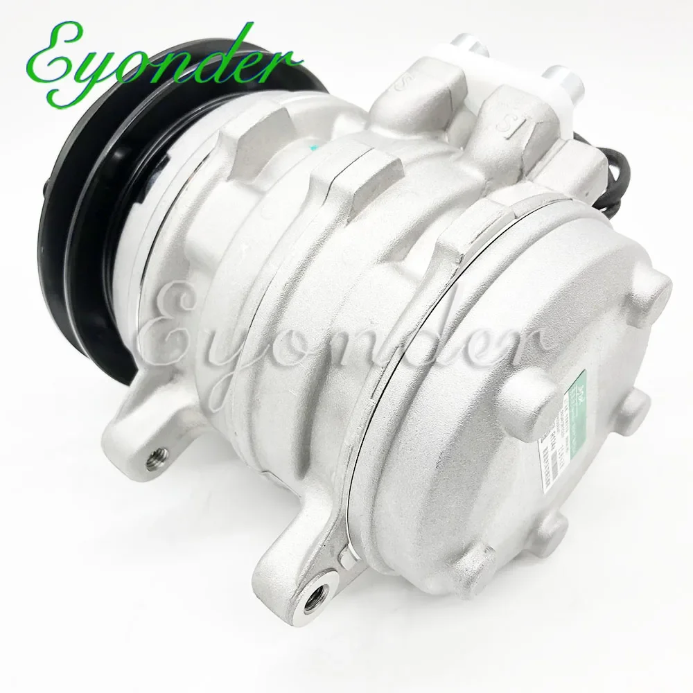 AC A/C Compressor Cooling Pump PV1 12V for KUBOTA Tractor M8200 M9000 U35-S2 DT-HSTC 4472007443 447200-7443 10P08E
