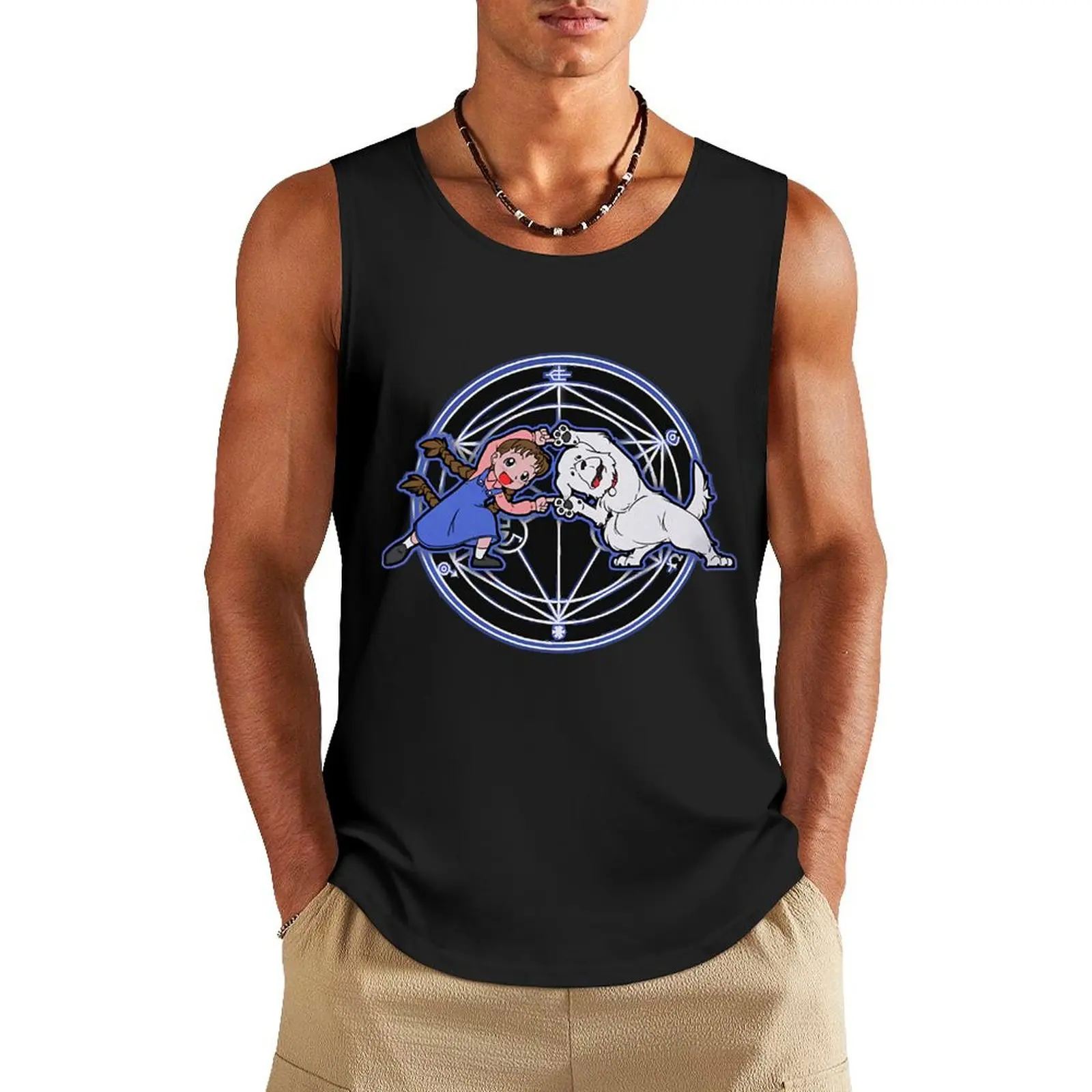 

Fullmetal Fusion Shirt Tank Top man sexycostume gym t shirt men Gym man