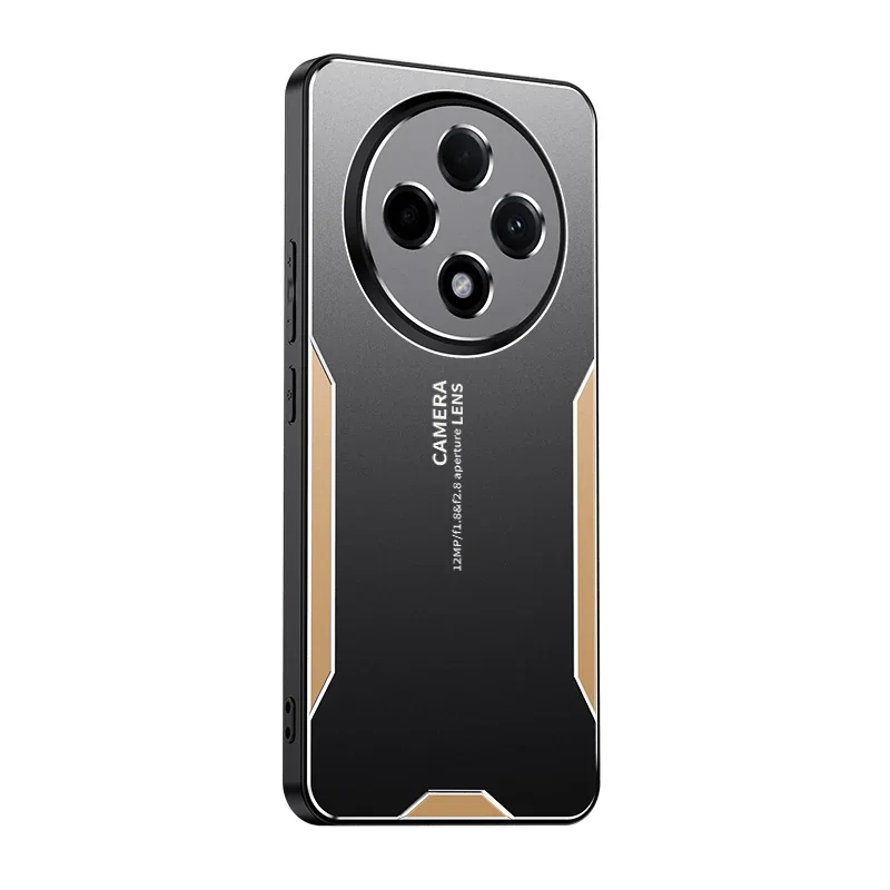 Luxury Aluminum Alloy Metal Shockproof Bumper Protect Back Cover