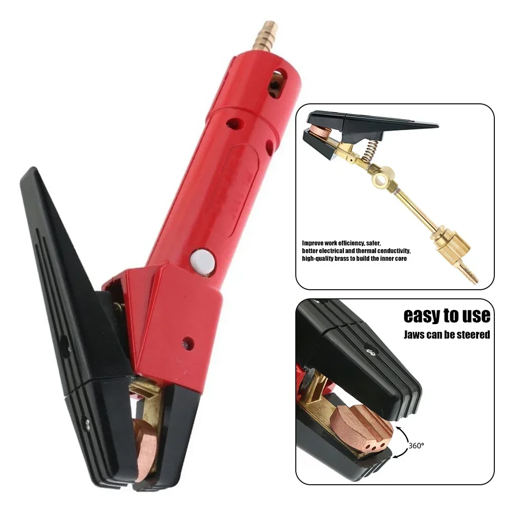 Durable High Quality Nice Electrode Holder Clamp Holder Clamp 270mm Arc Gouging Rods Carbon Electrode