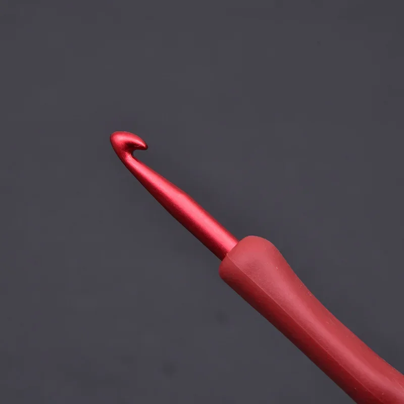 Crochet Hooks Crochet Needles Crochet Kit Weaving Tools Crochet DIY handmade weaving tool aluminum oxide crochet wool needle bag silicone anti slip crochet