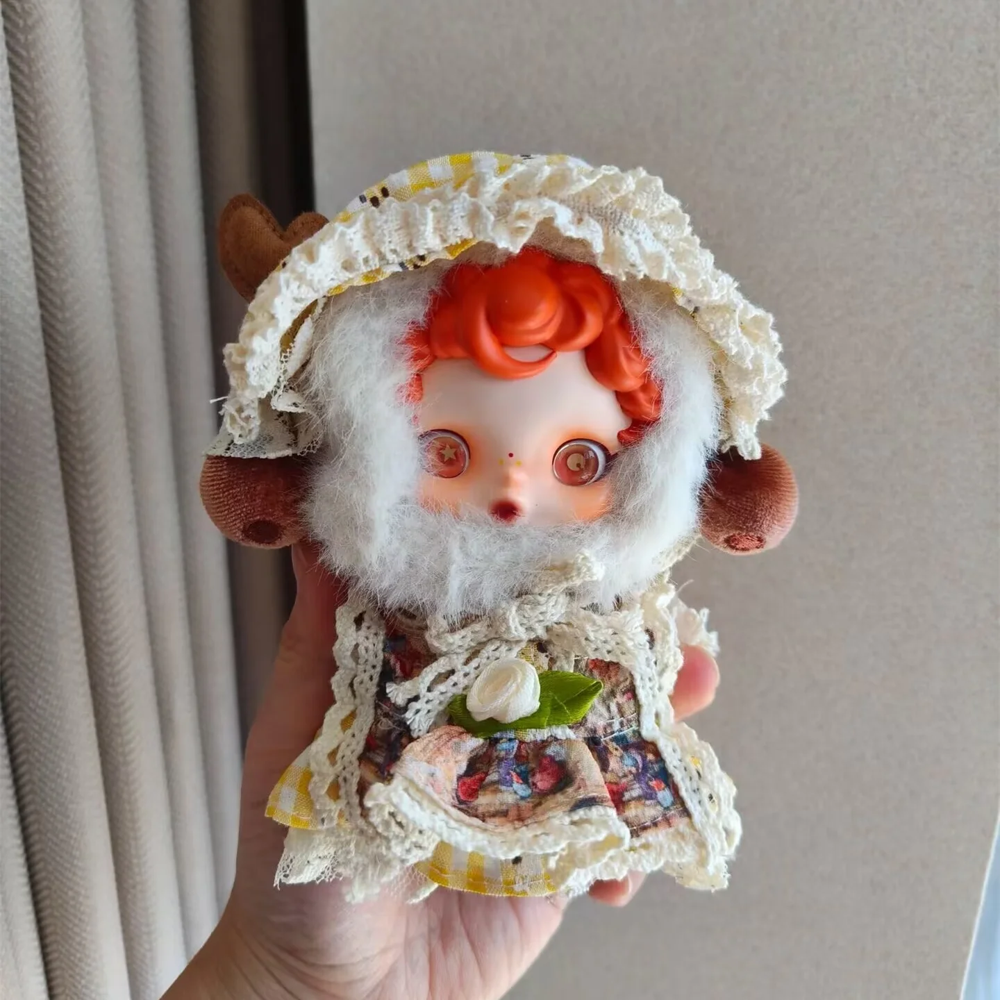 For Skullpanda V2/V1 10cm Vinyl Doll Clothes L'Impressionnisme Series Fashionable Cute  Doll Accessories for Doll Dress-Up Play