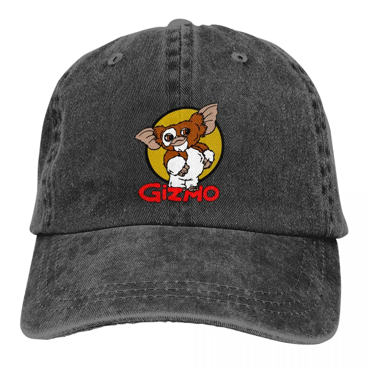 

Бейсболка Gizmo He's No Gremlin, Кепка с козырьком, зеленая детская шляпа от солнца для мужчин