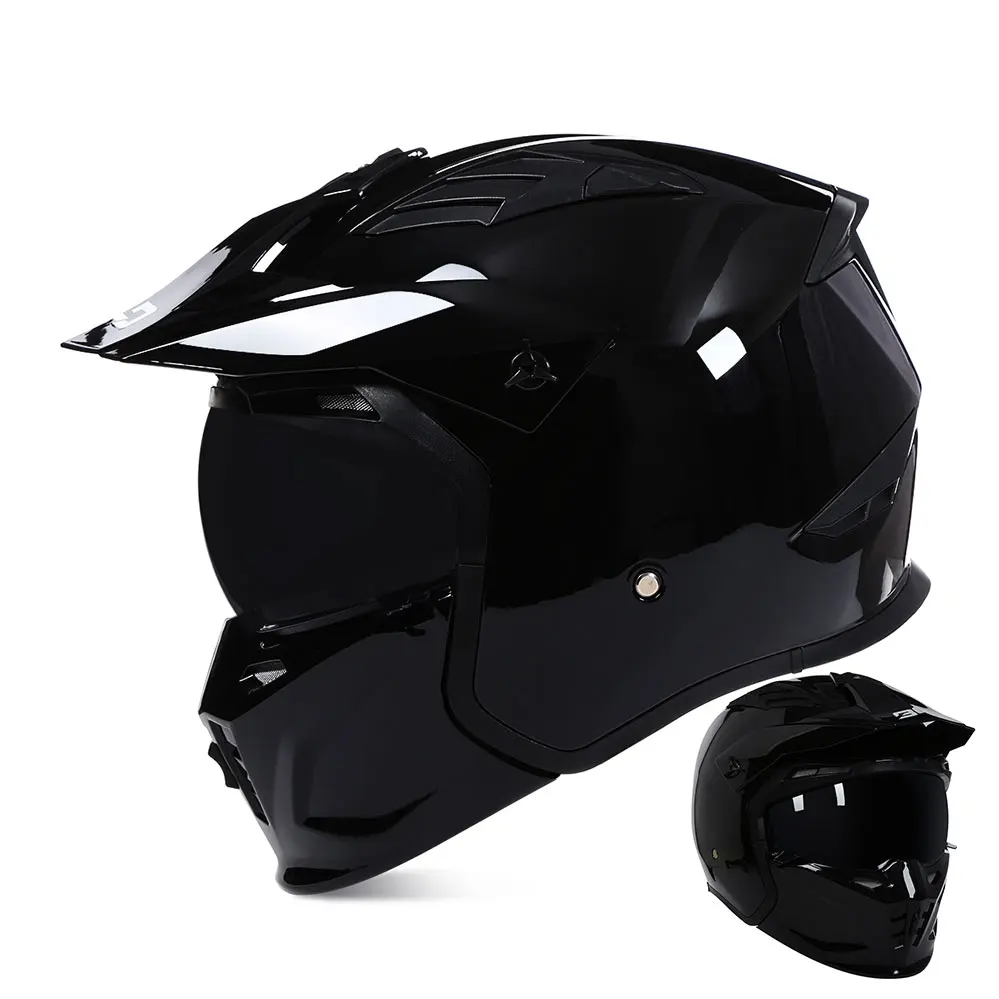 

Motorcycle Helmet Modular Changeable Personality Full Face Helmets High Quality Off Road Racing Moto casco ECE DOT Approved