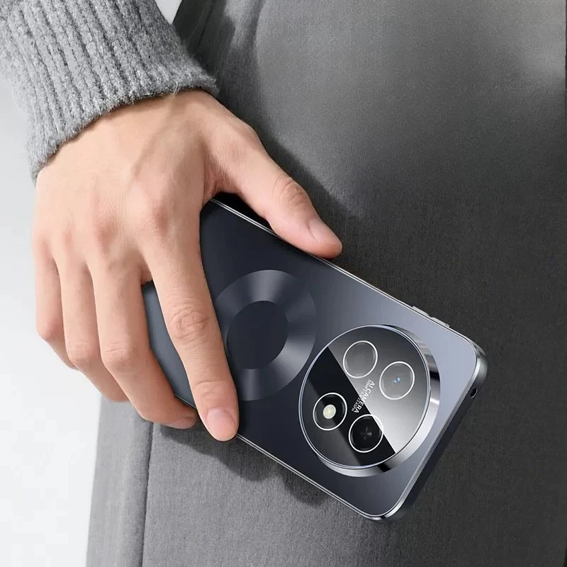 Premium Frosted Magnetic Plated Anti-Drop Phone Cover