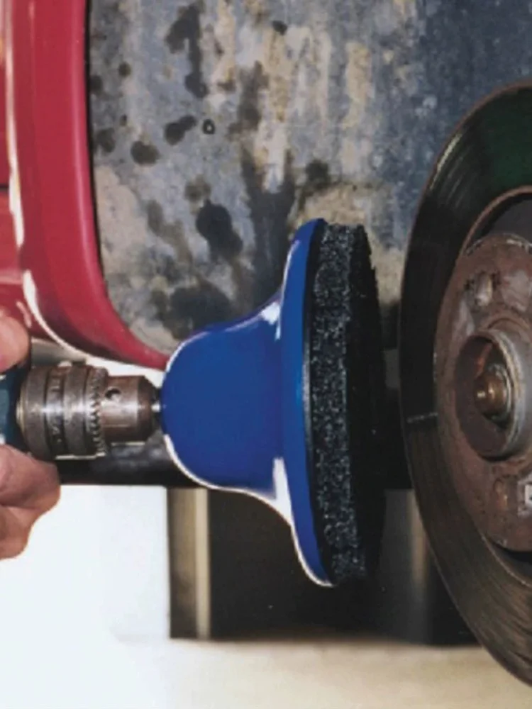 Car Wheel Hub Axle Head Descaling Wheel Hub Steel Rim Rust Prevention Sanding Machine Brake Disc Rust Removal Maintenance Tool