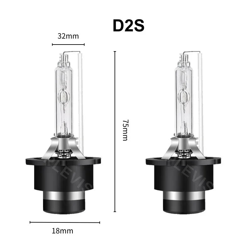 2X HID 4500LM Car Headlight Bulbs D2S 12V 35W Xenon 6000K Auto Lamp For BMW 5 Series E39 1999 2000 2001 2002 2003