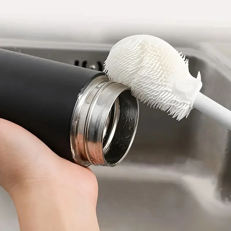 1PC Cup Brush Cleaning Long Handle Small Brush Mug Breaker Special Cleaning Crevice Glass Cup Bottle Brush Cleaning Tools_voghion.com