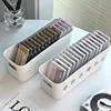 Grafted Eyelash Phone Case Storage Box Multi functional Cosmetics Organizer Big Capacity Holder Basket Desktop Shelf Stationery 2