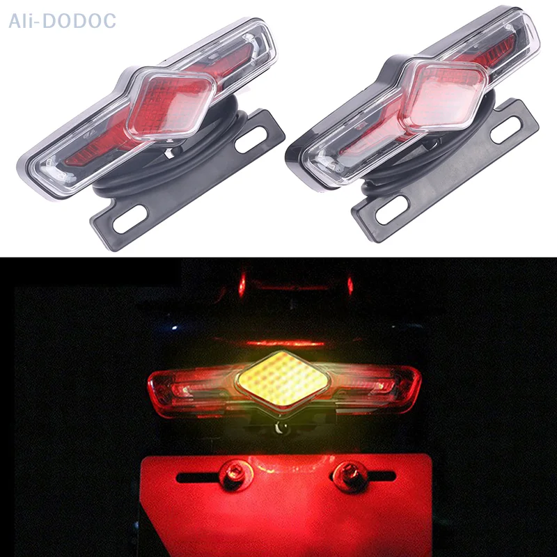 전기 자전거 미등 전기 자전거 방향 지시등, 야간 안전 경고등, 12V, 36V-60V