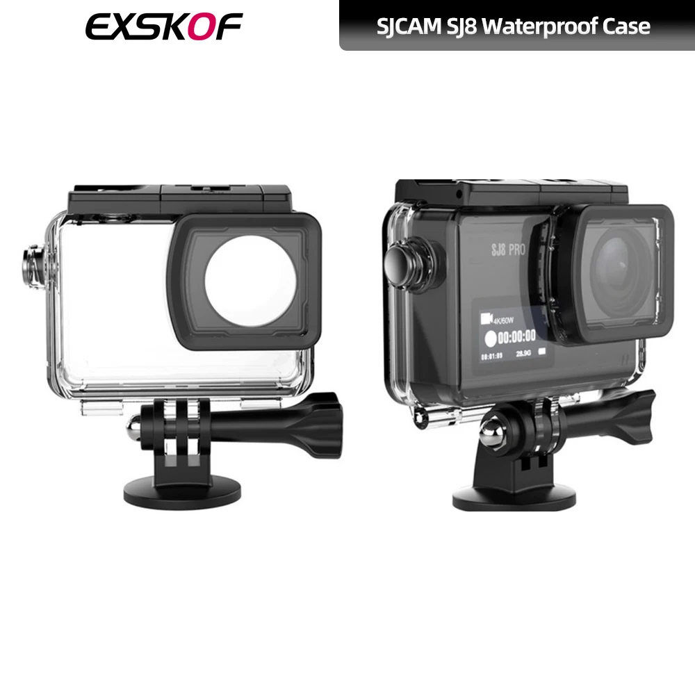 SJCAM SJ8 방수 케이스, 오리지널 SJ8 방수 케이스, 수중 케이스, SJCAM SJ8 PRO SJ8 AIR SJ8 PLUS SJ8 듀얼 스크린